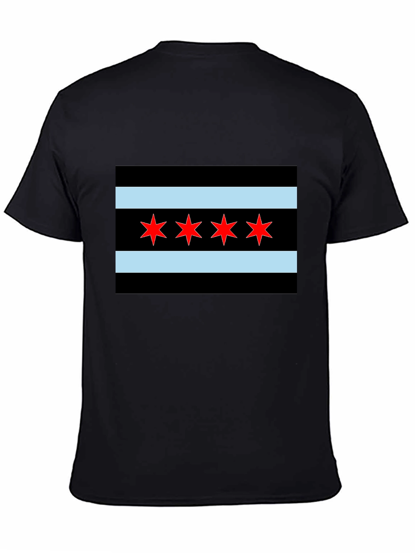 Chicago Flag Graphic T-Shirt - 4