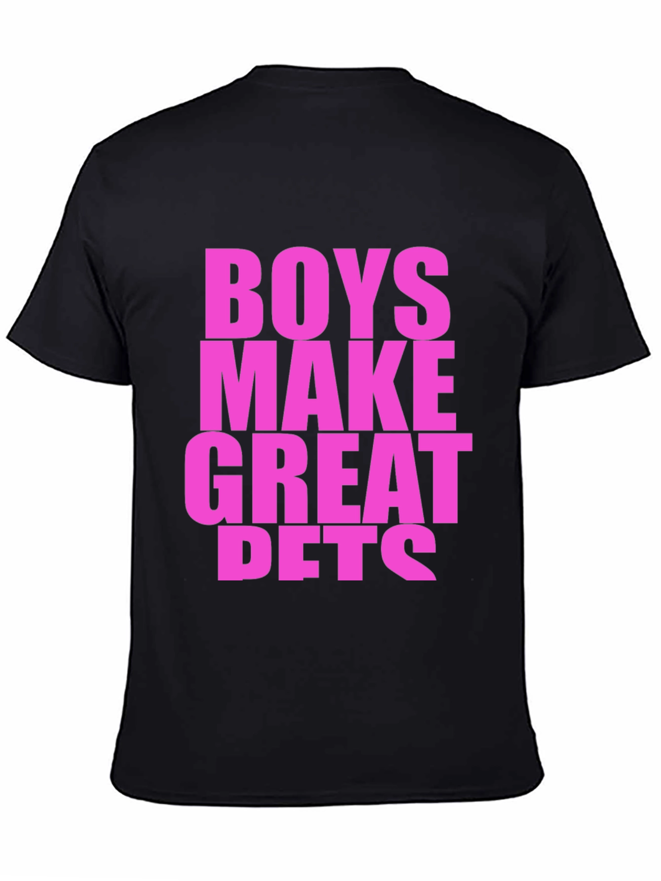 Black Boys Make Great Pets Graphic Tee view 4
