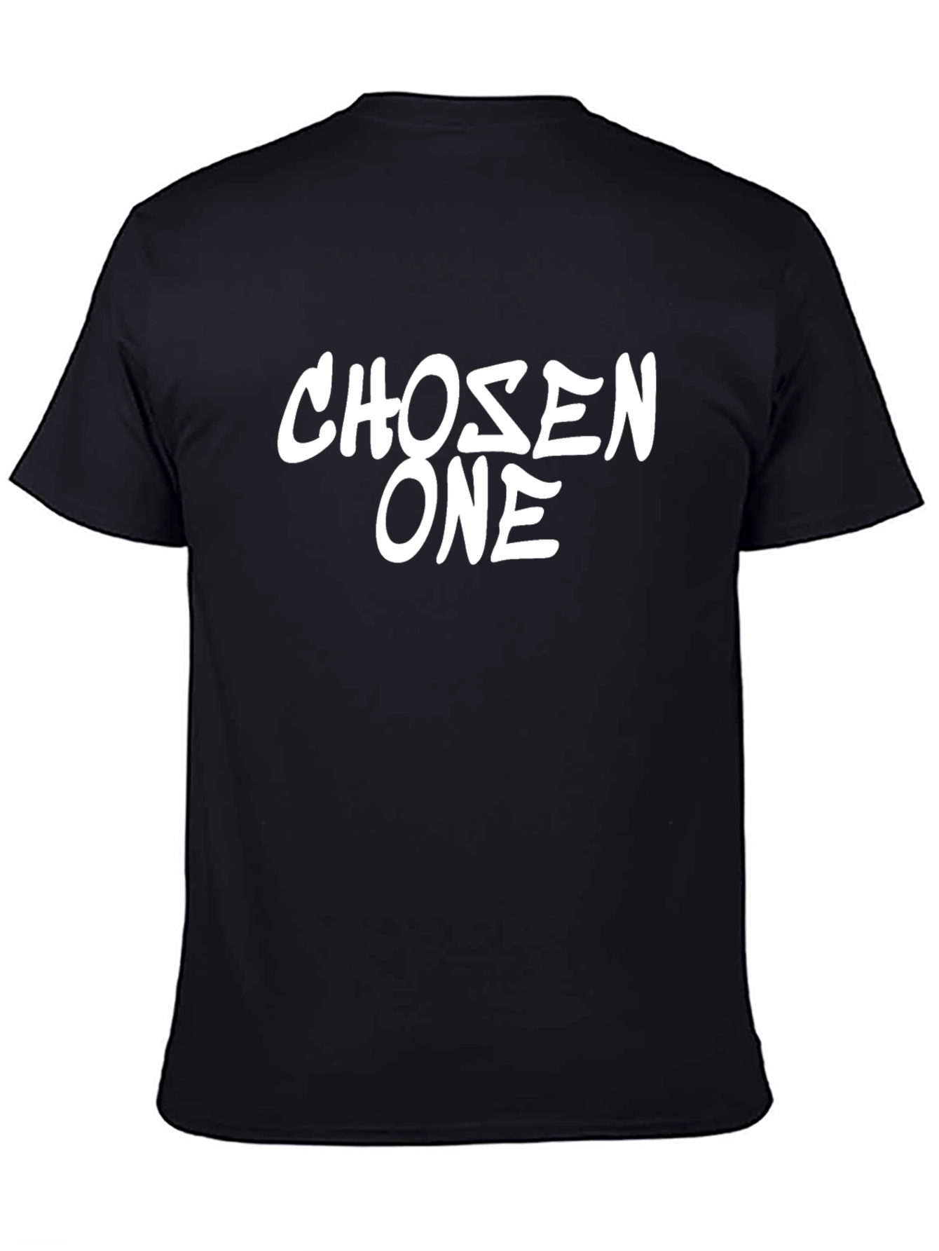Black Chosen One Graphic T-Shirt - Stylish Black Tee view 4