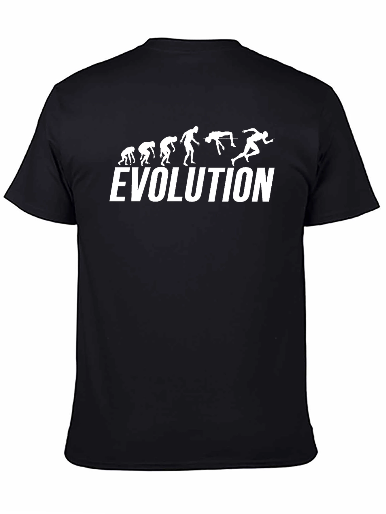 Black Evolution High Jump Black T-Shirt view 4