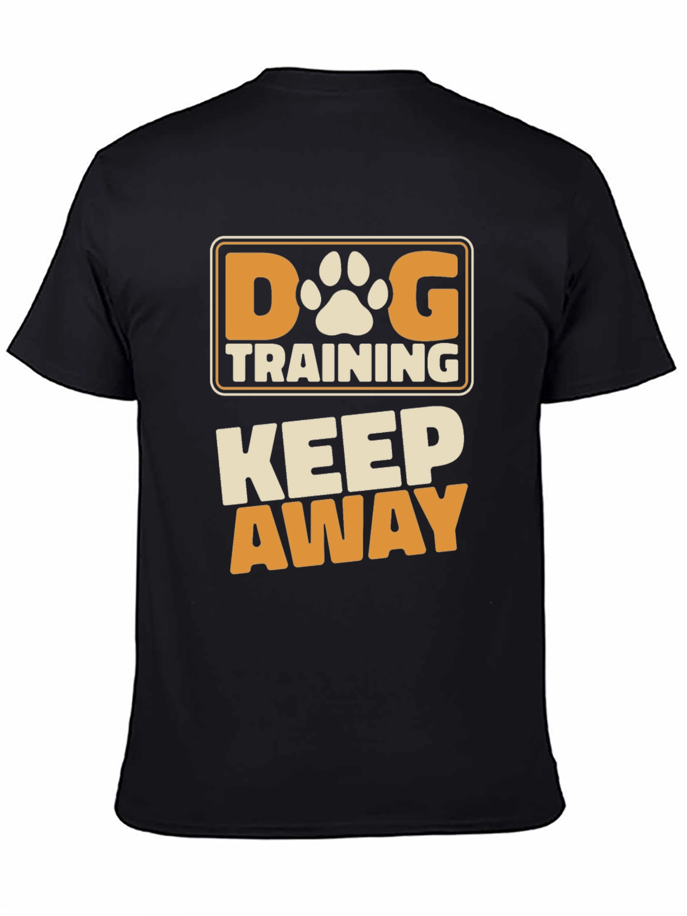 Black Dog Training Keep Away Graphic Tee view 4