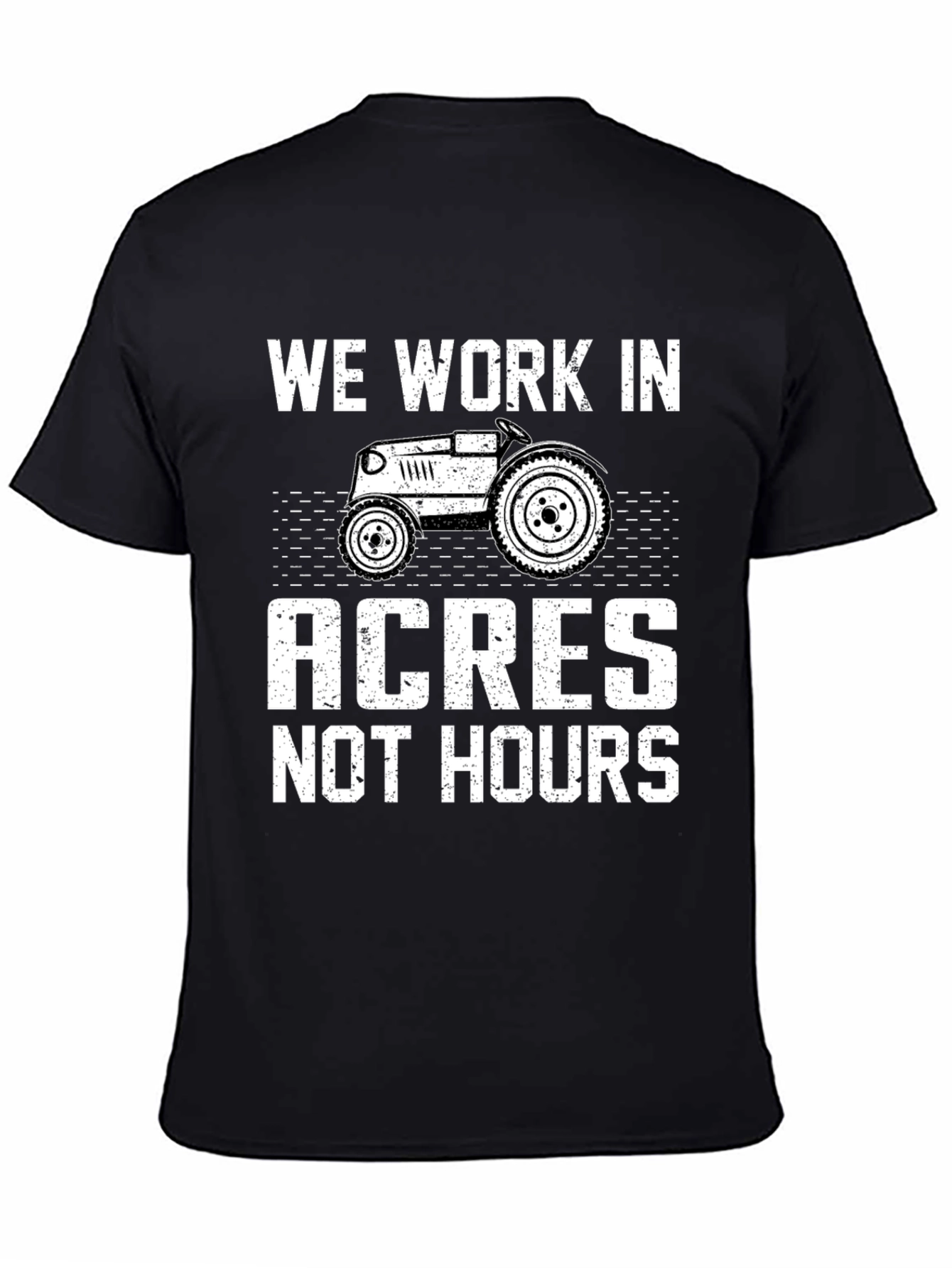Black Farmer's Work Ethic Black T-Shirt view 4