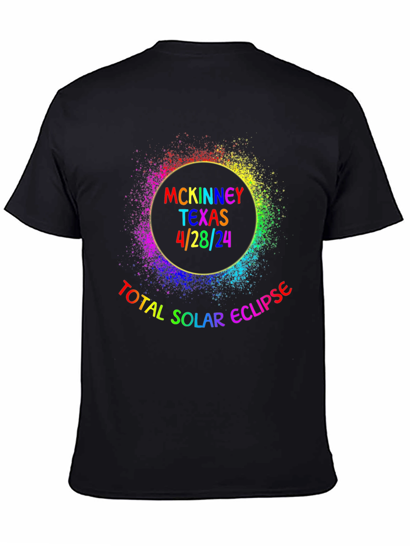 Total Solar Eclipse McKinney Texas T-Shirt - 4