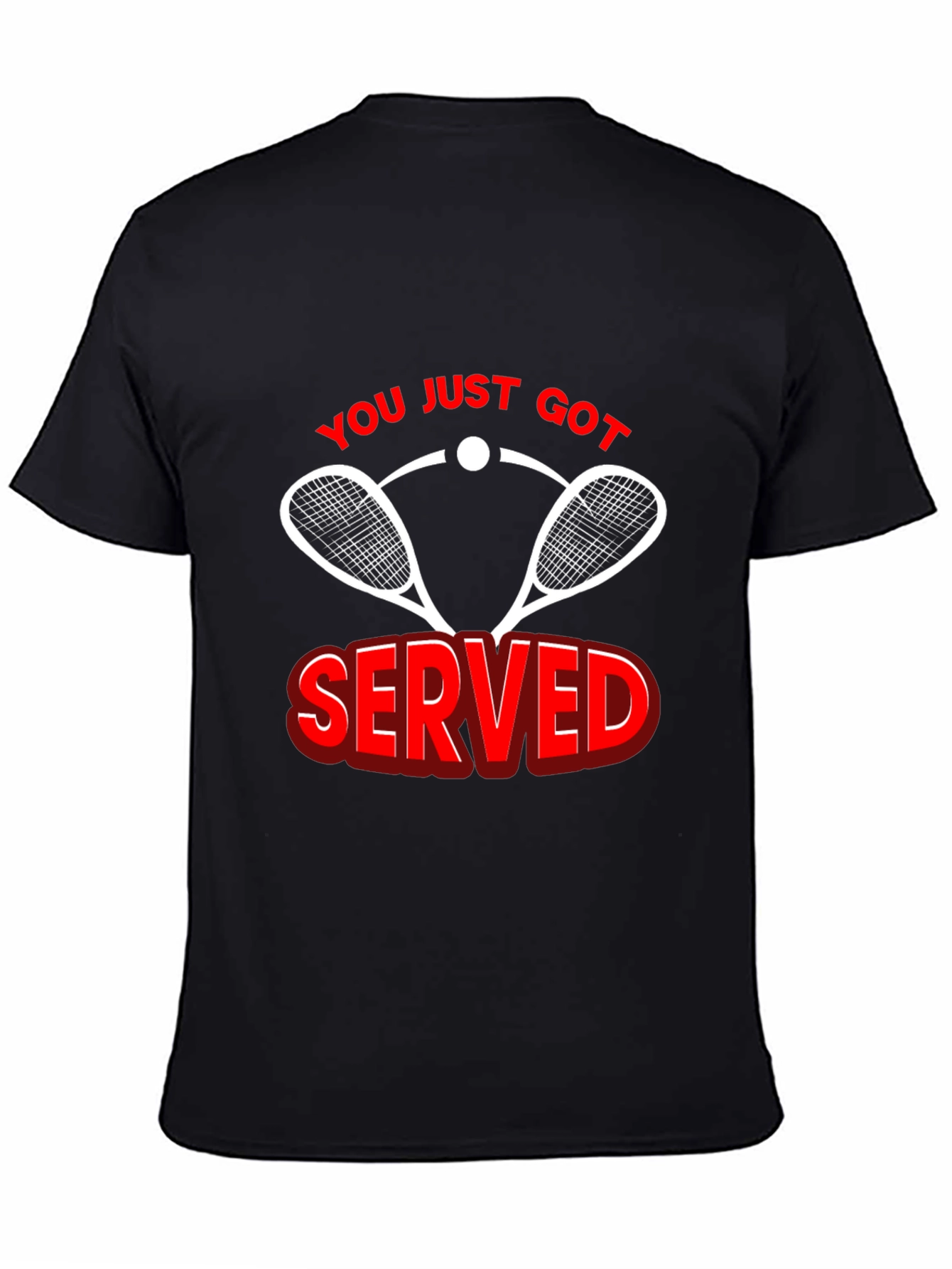 You Just Got Served! Graphic Tee - 4