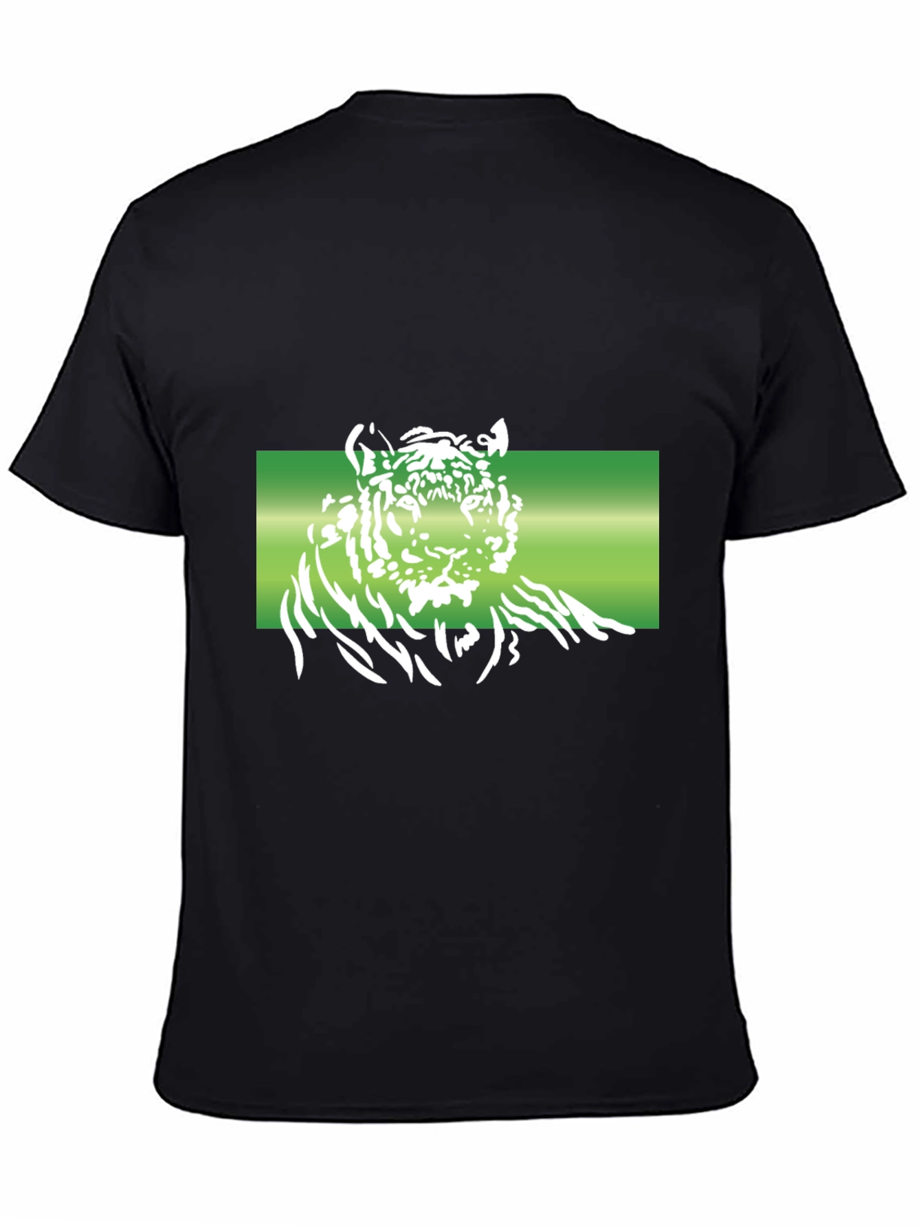 Black Tiger Graphic T-Shirt - Black view 4
