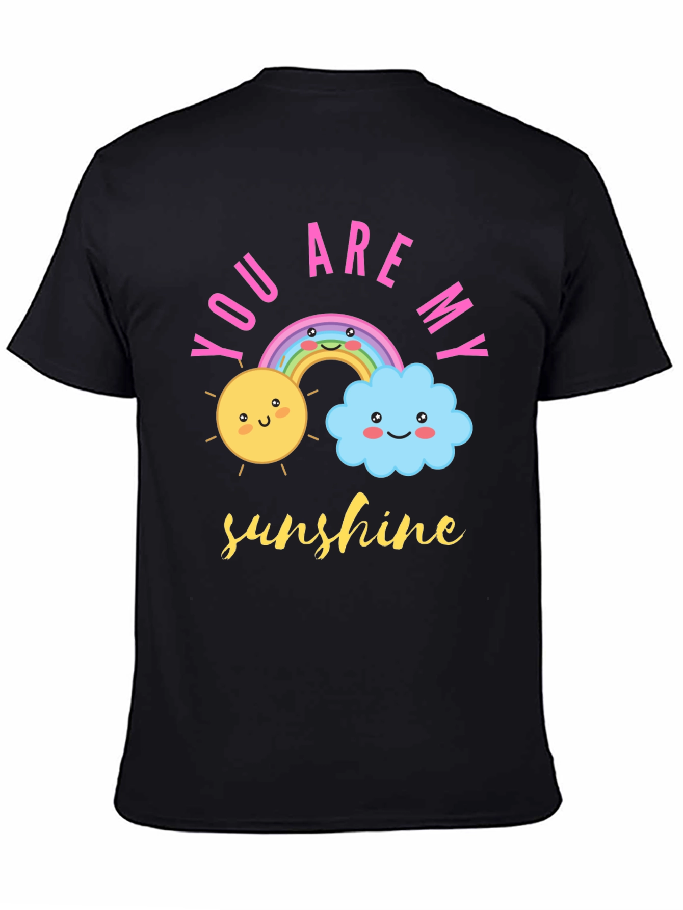 Black You Are My Sunshine Graphic Tee view 4
