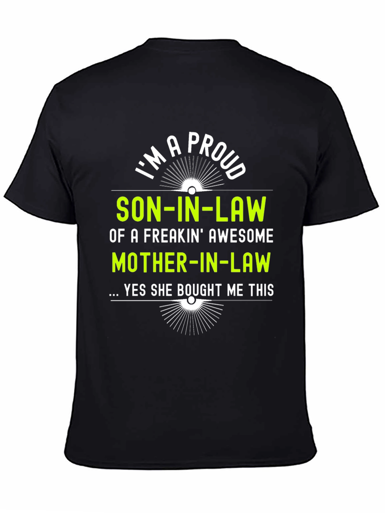 Proud Son-in-Law Graphic Tee - 4