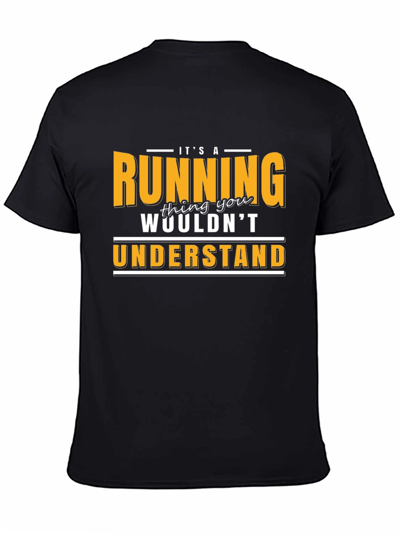 Black Running Thing T-Shirt view 4