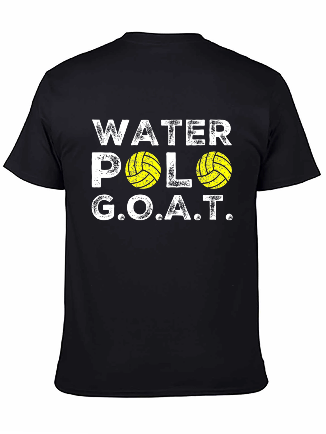 Black Water Polo GOAT Graphic T-Shirt view 4