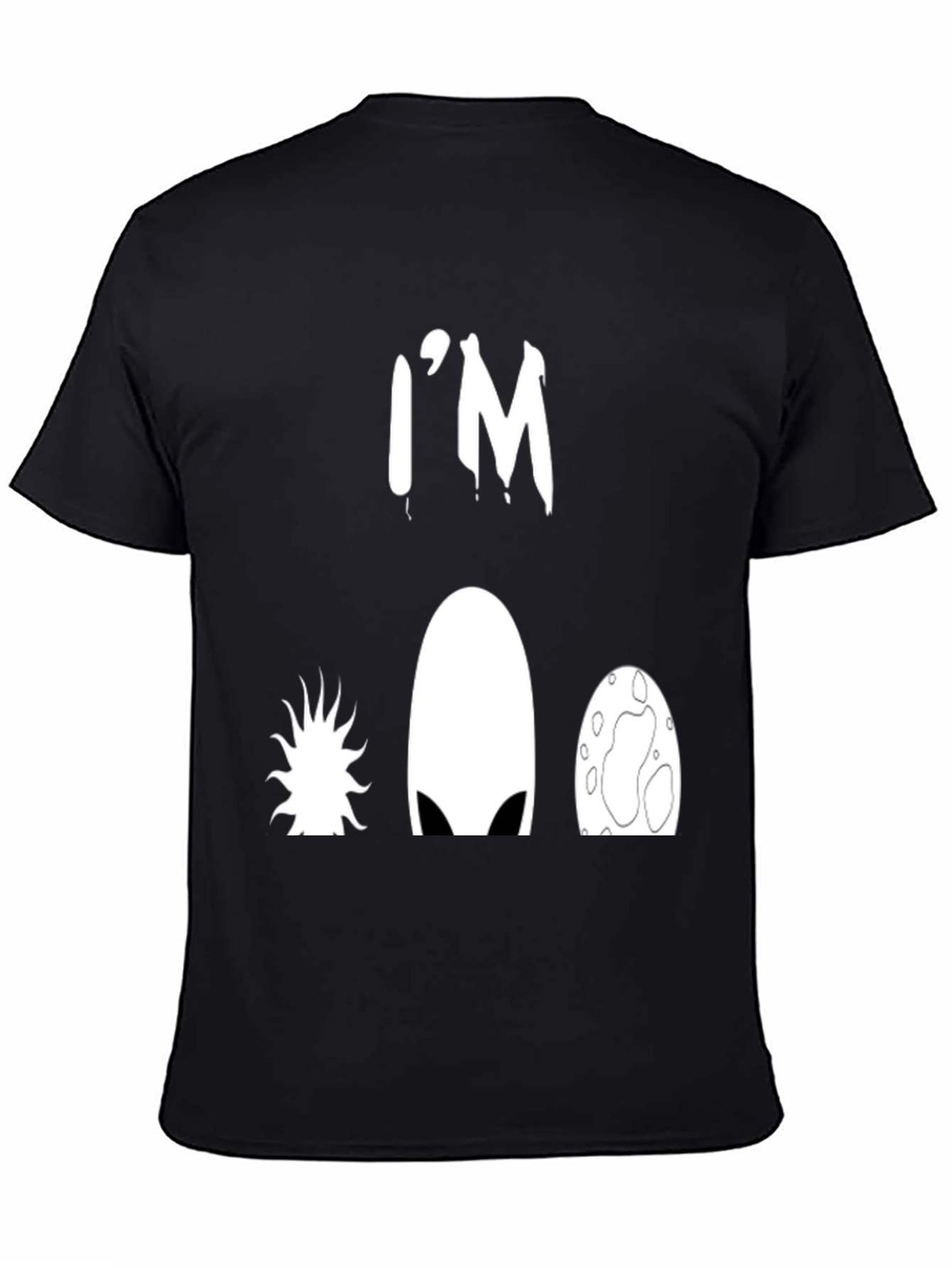 Black Alien Evolution T-Shirt - Funny Sci-Fi Tee view 4