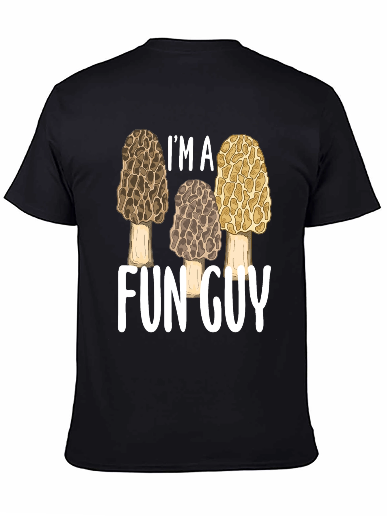 Black Fun Guy Graphic Tee view 4