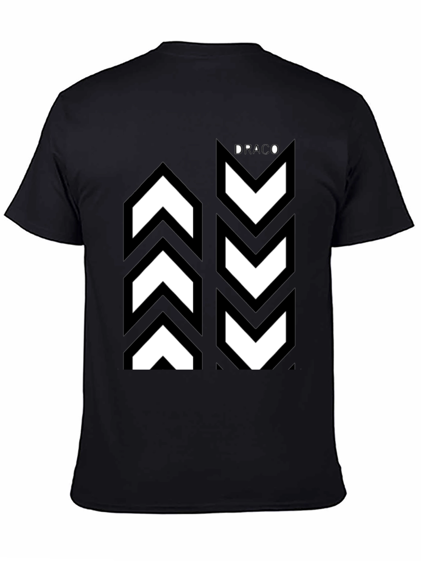 Draco Graphic Tee - Stylish Black Casual Shirt - 4