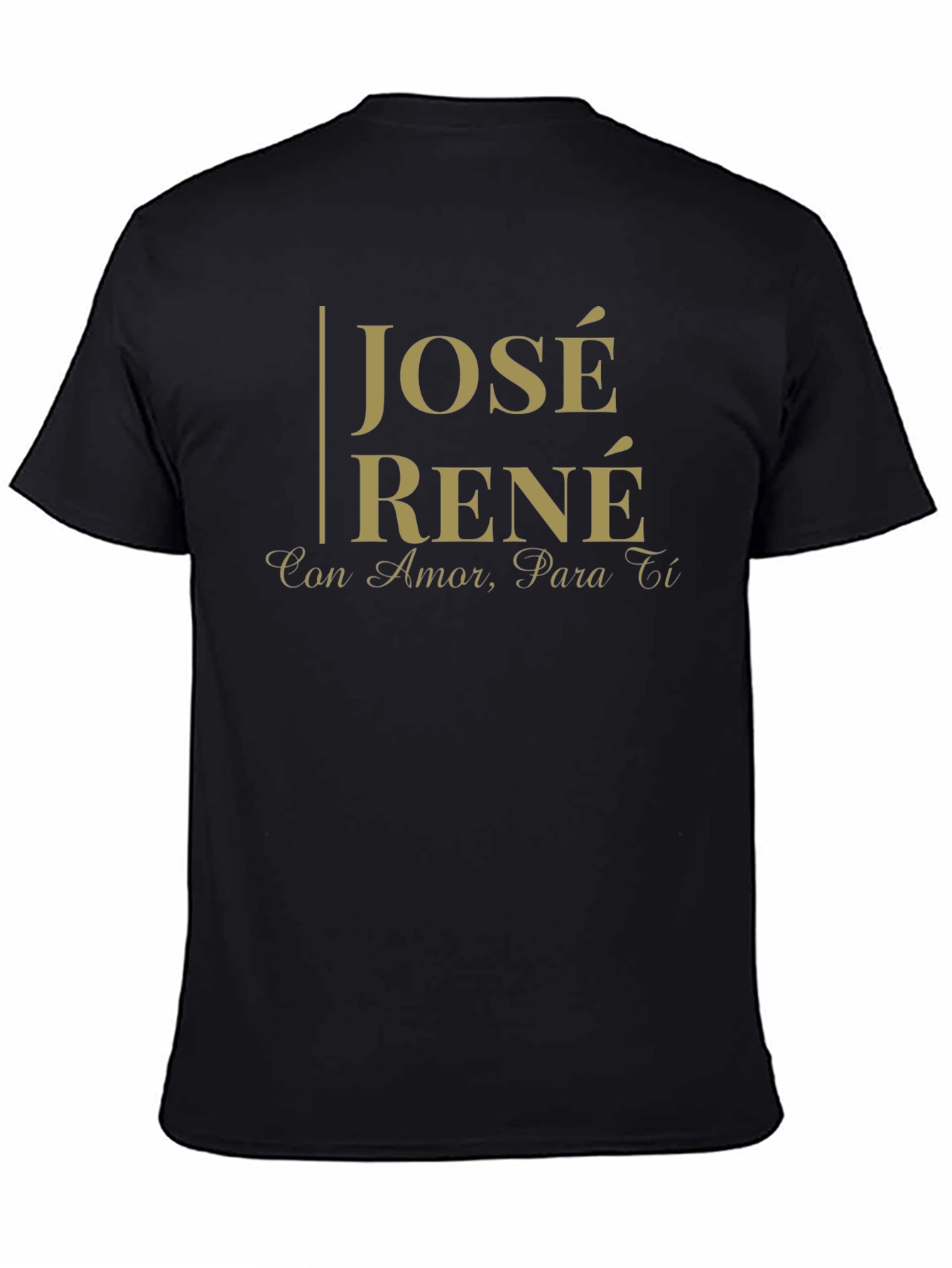 Black José René Graphic Tee - Con Amor, Para Ti view 4