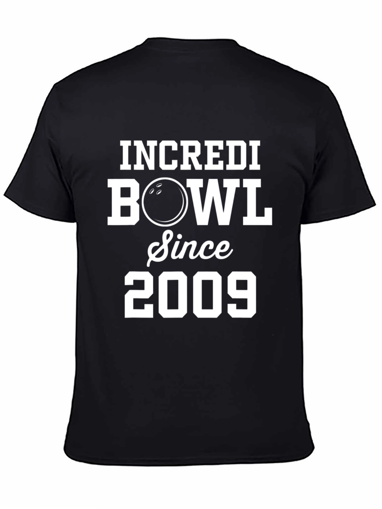 Black IncrediBowl Since 2009 T-Shirt view 4