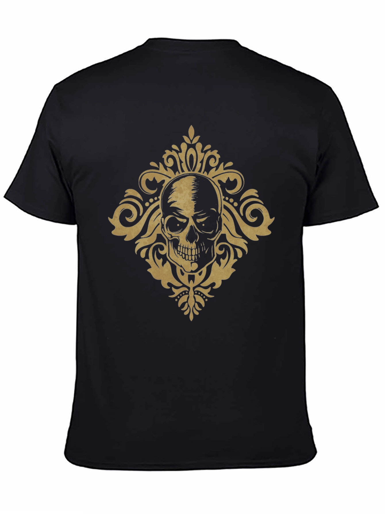 Skull Motif Tee - Gothic Style - 4