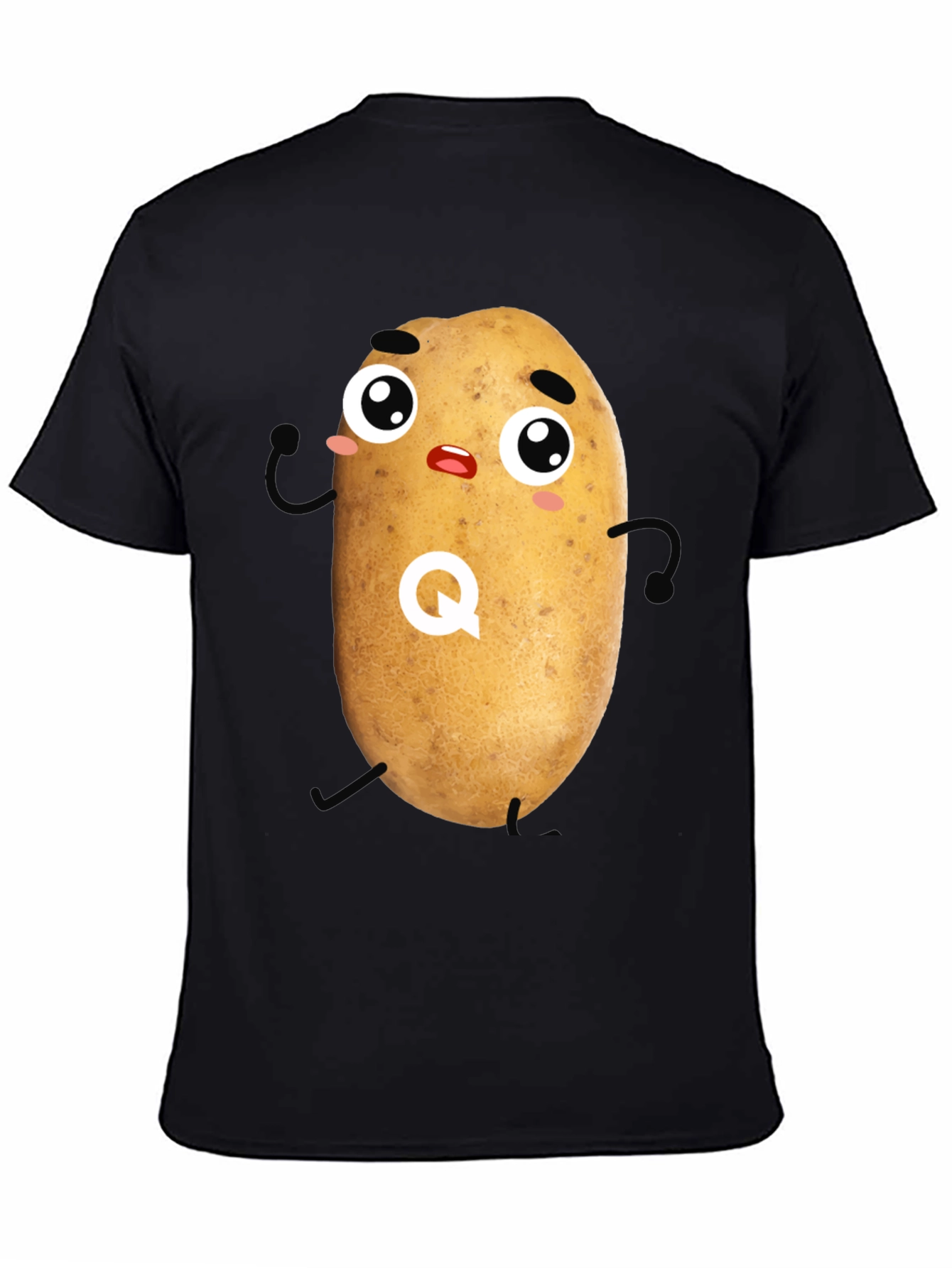 Funny Potato Graphic T-Shirt - Quirky Novelty Tee - 4