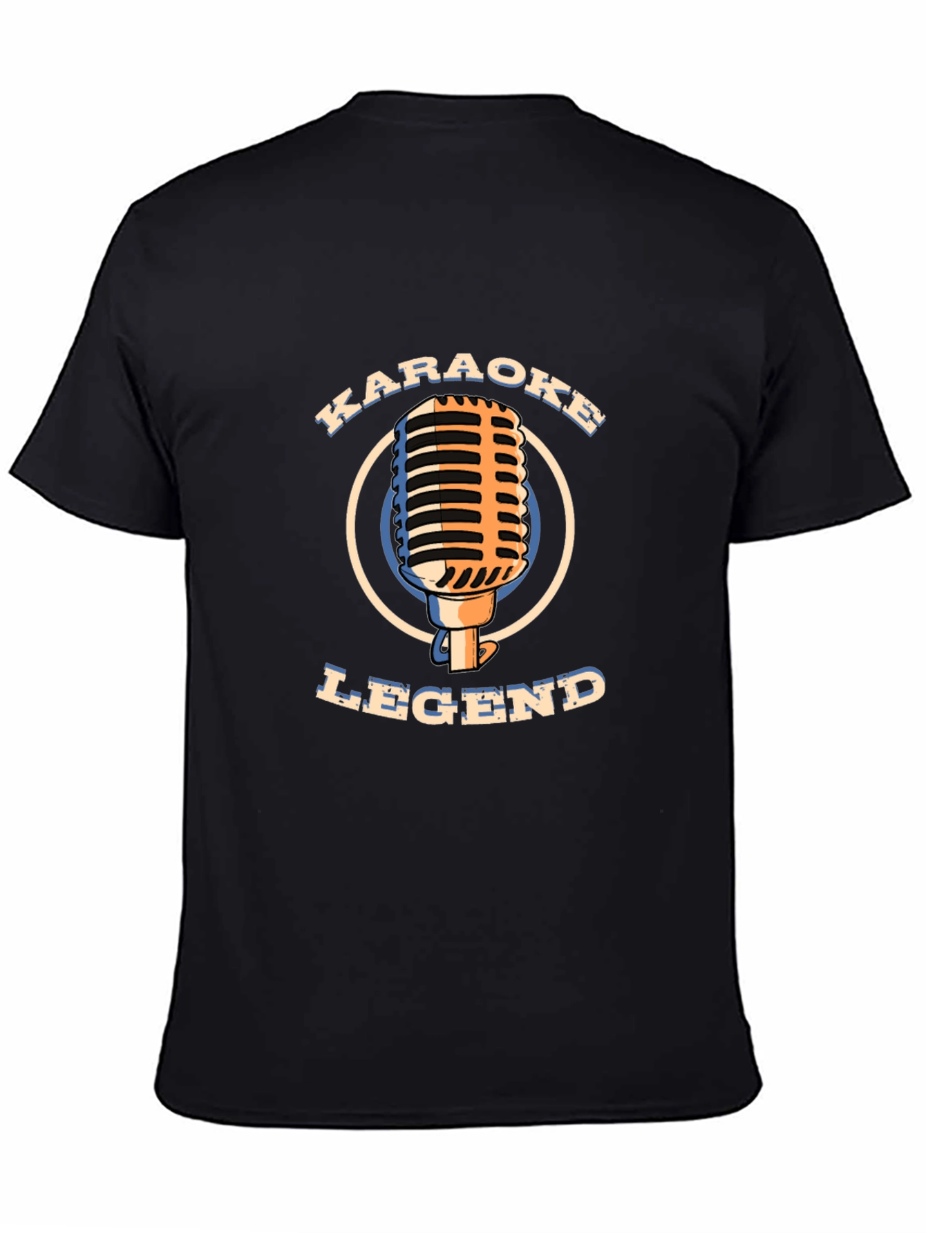Black Karaoke Legend Black T-Shirt view 4