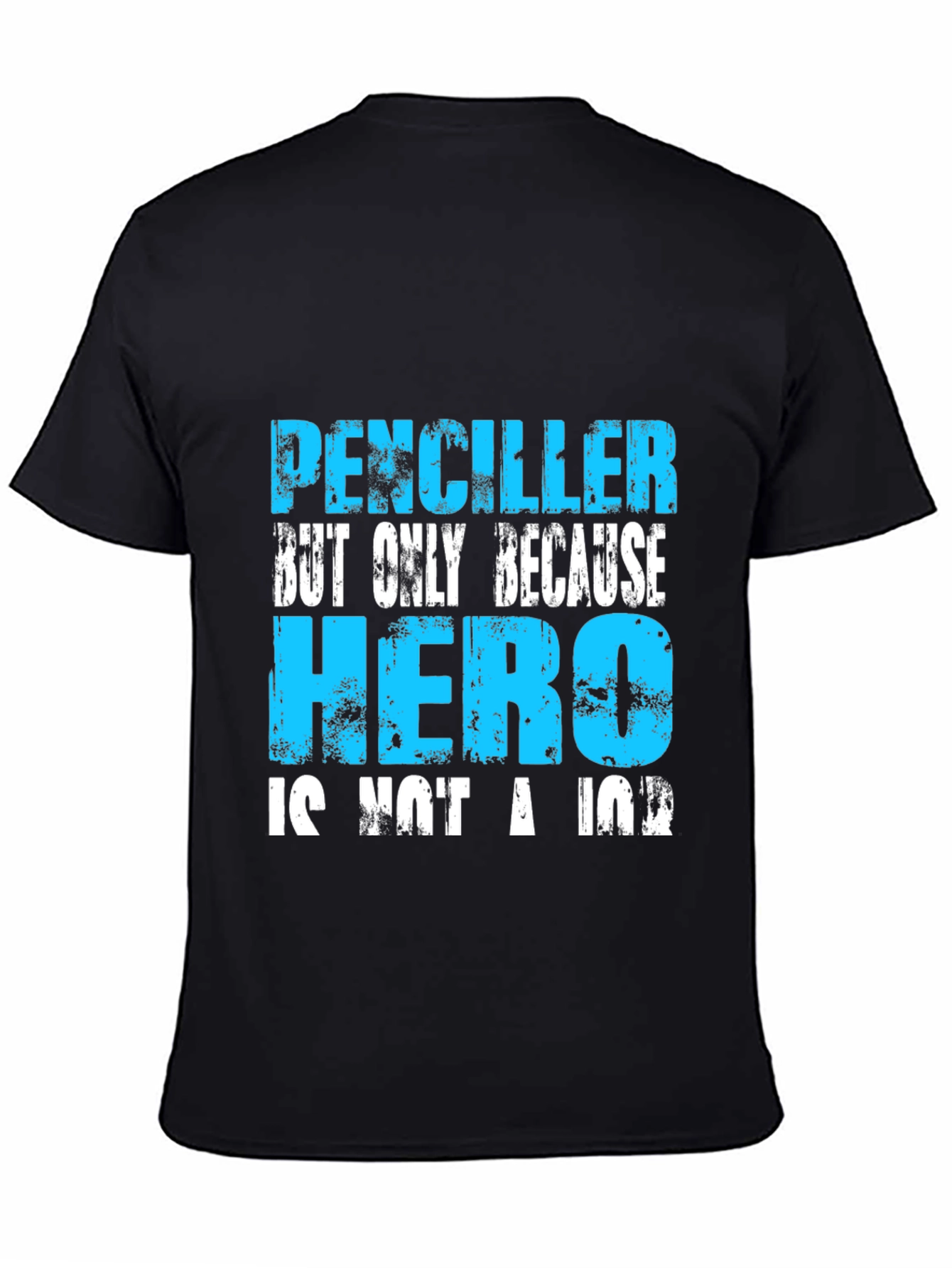 Black Penciller Hero Graphic T-Shirt view 4