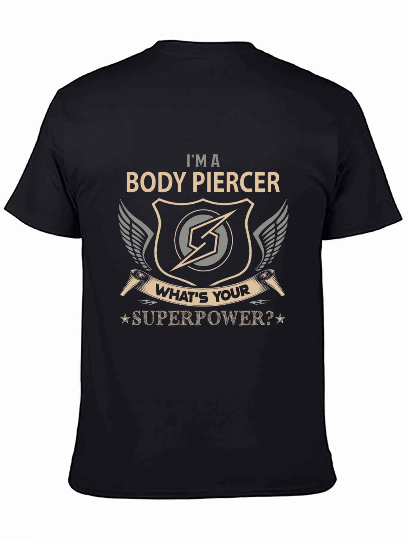 Body Piercer Superpower Graphic Tee - 4