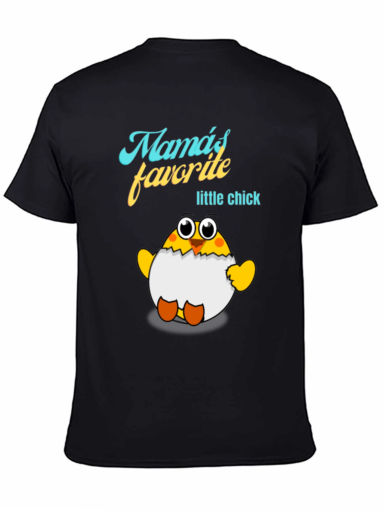 Black Mama's Favorite Little Chick T-Shirt view 4