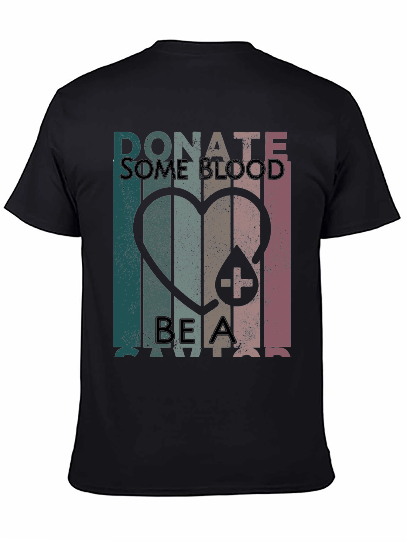 Donate Blood, Be a Savior Graphic Tee - 4
