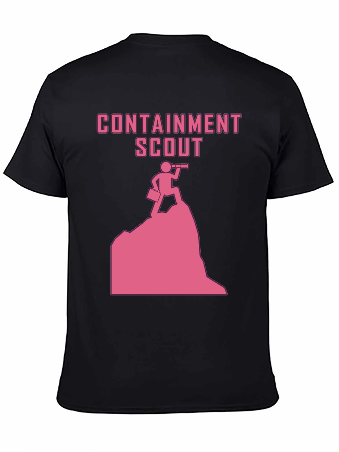 Black Containment Scout Graphic T-Shirt view 4