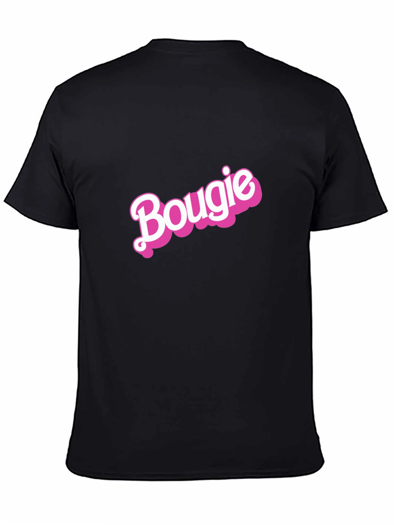 Black Bougie Graphic Tee - Stylish Black T-Shirt view 4