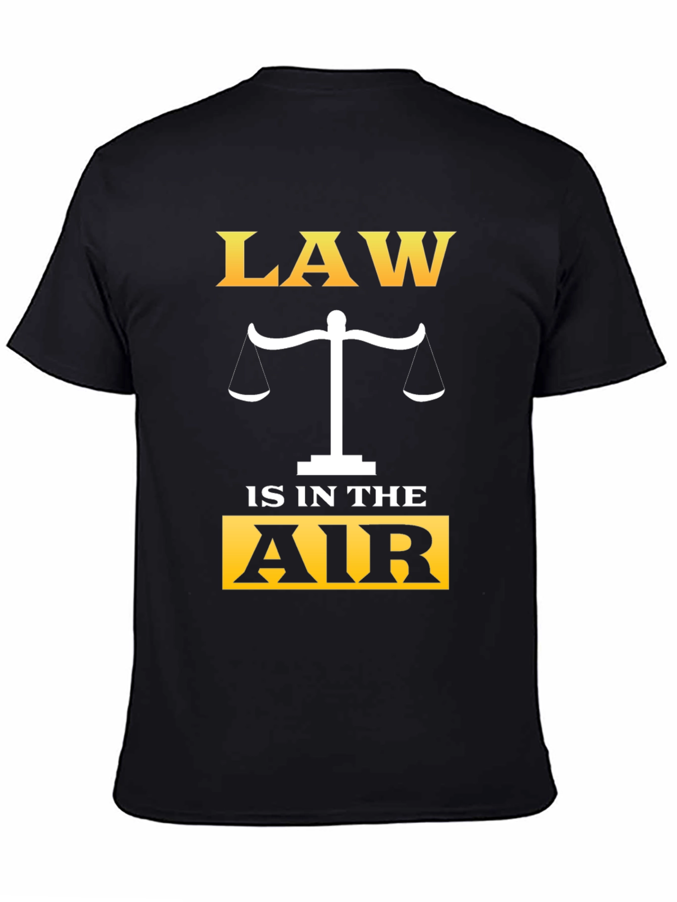 Law is in the Air Graphic T-Shirt - 4