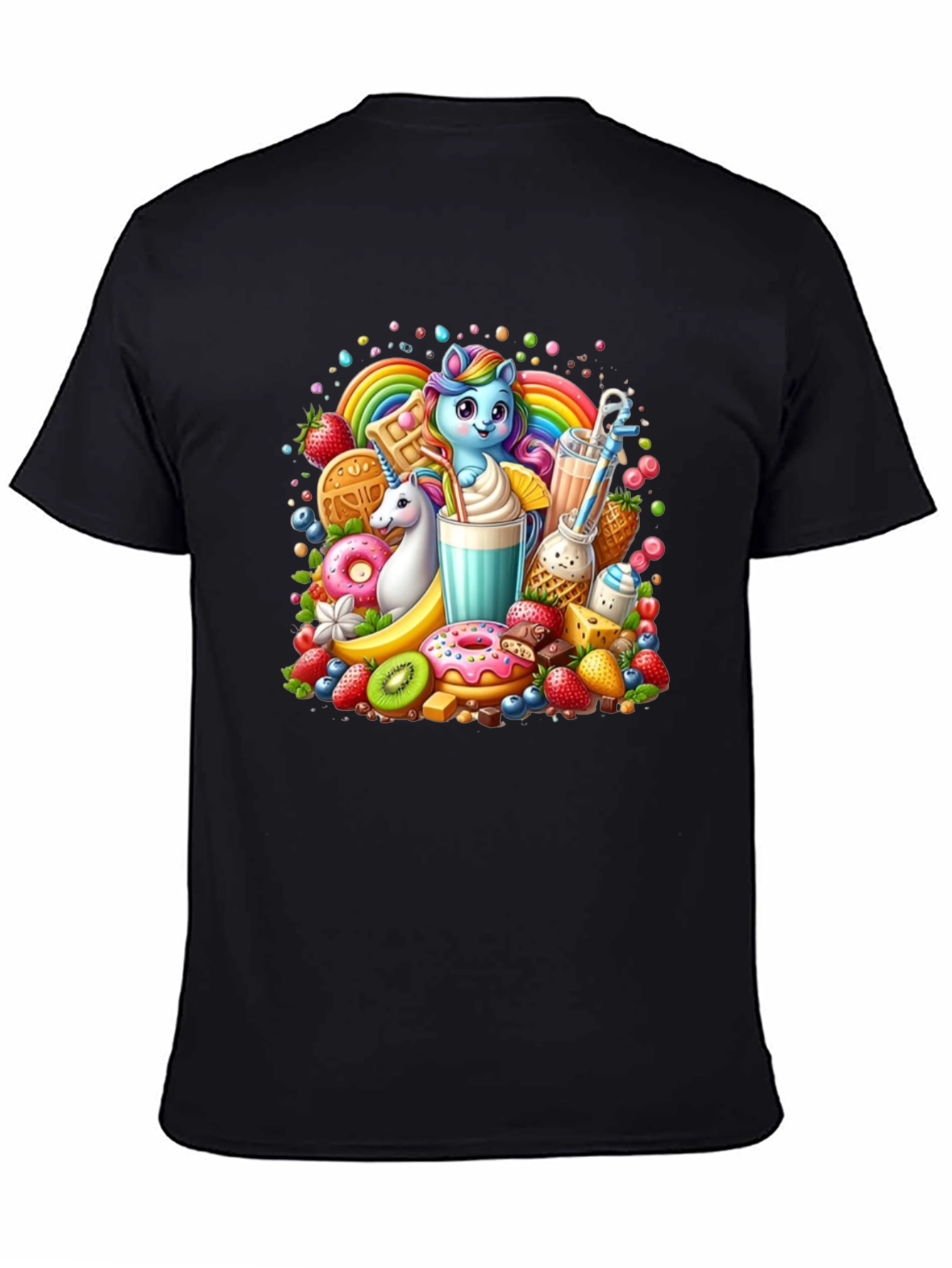 Sweet Treat Unicorn Graphic Tee - 4
