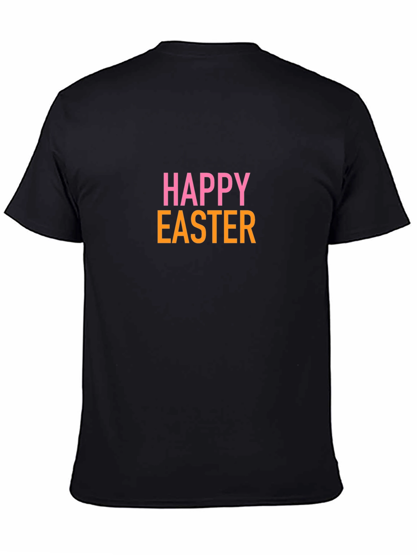 Camiseta Negra "Felices Pascuas" para Hombre