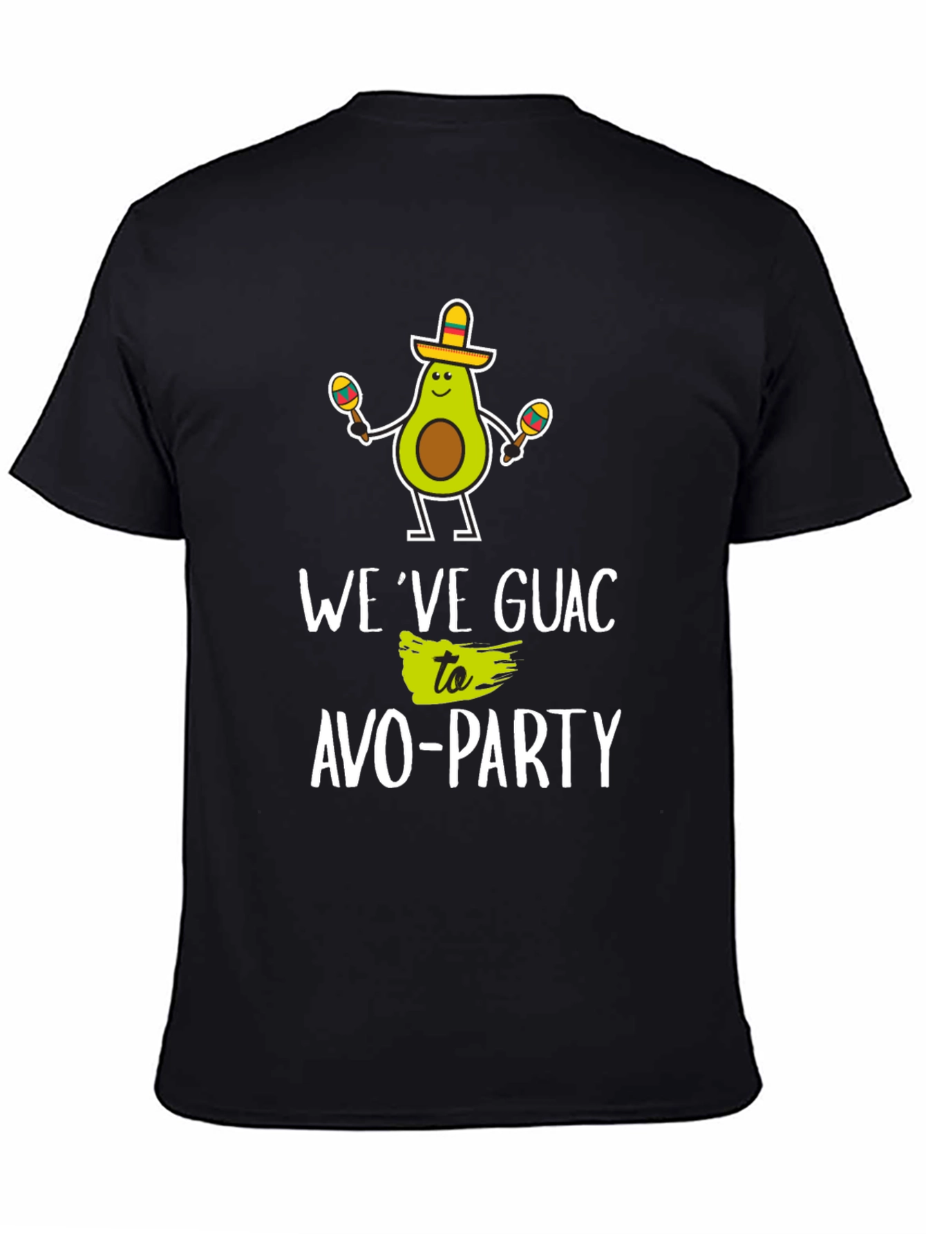 Funny Avocado Avo-Party T-Shirt - 4