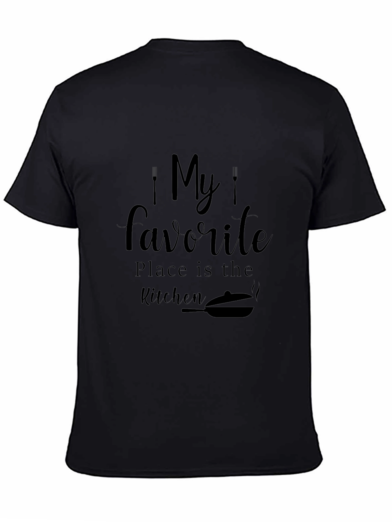 My Favorite Place is the Kitchen Graphic Tee - 4