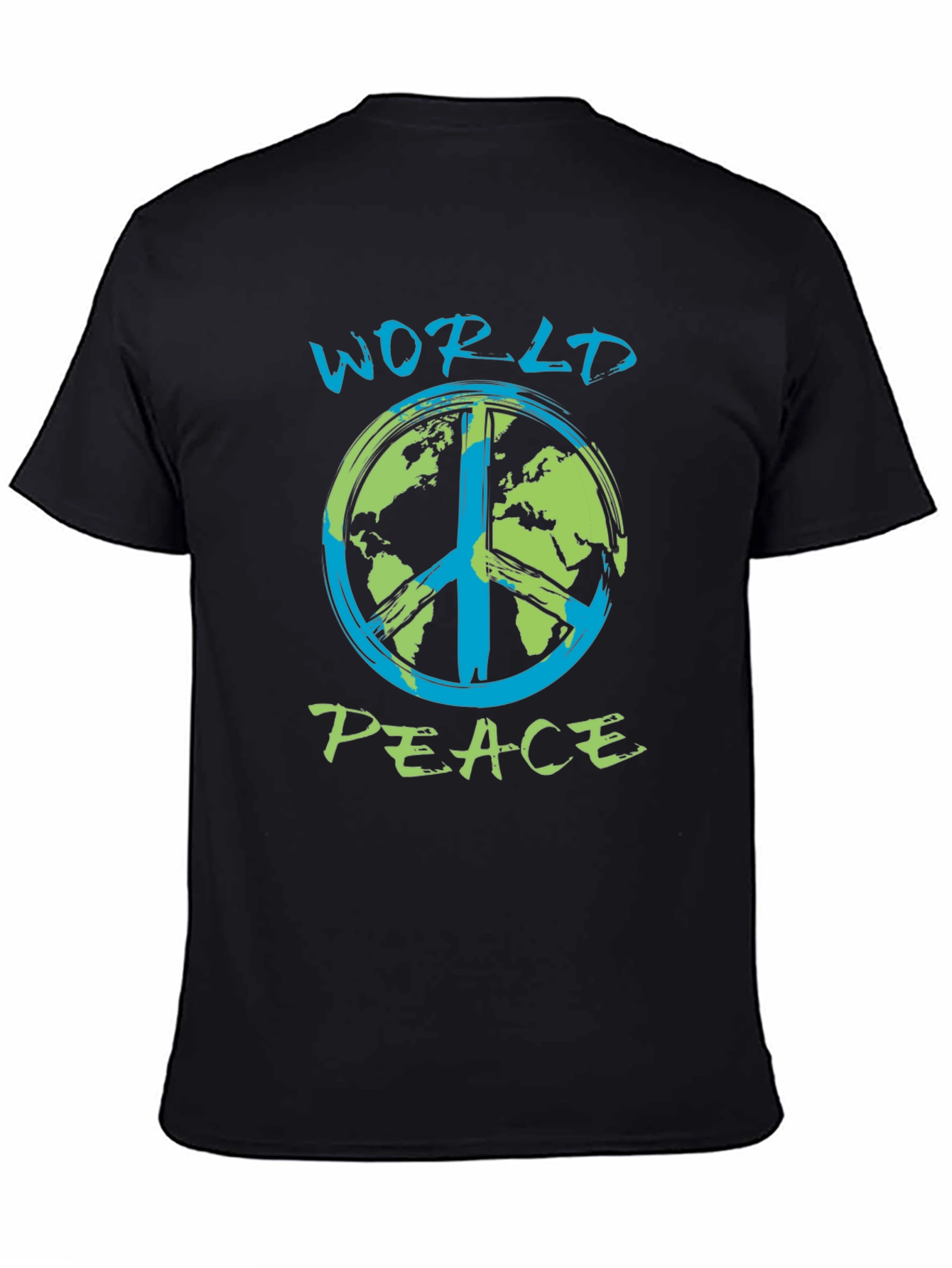 World Peace T-Shirt - Earth Peace Sign - 4
