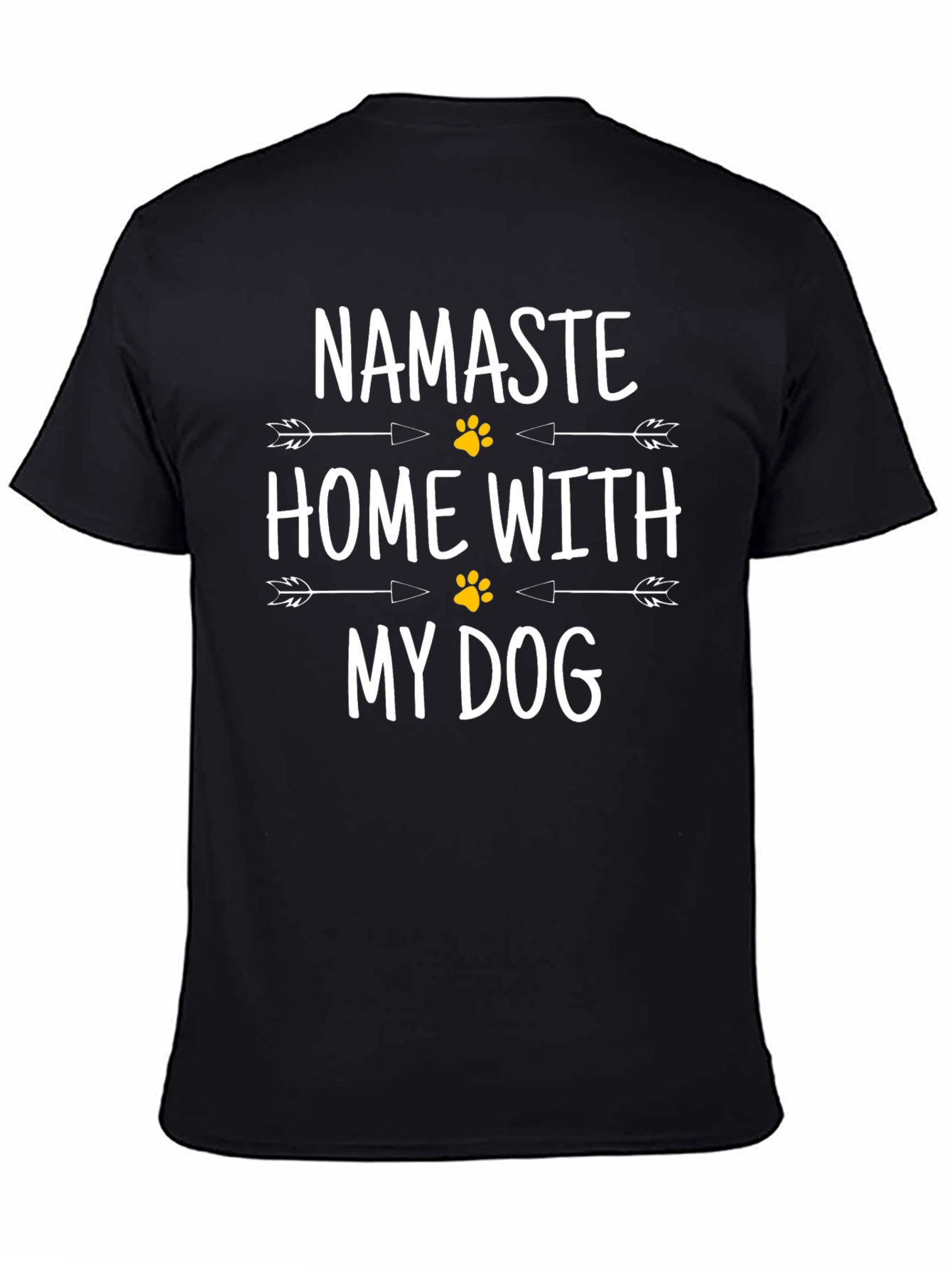 Namaste Home With My Dog T-Shirt - 4