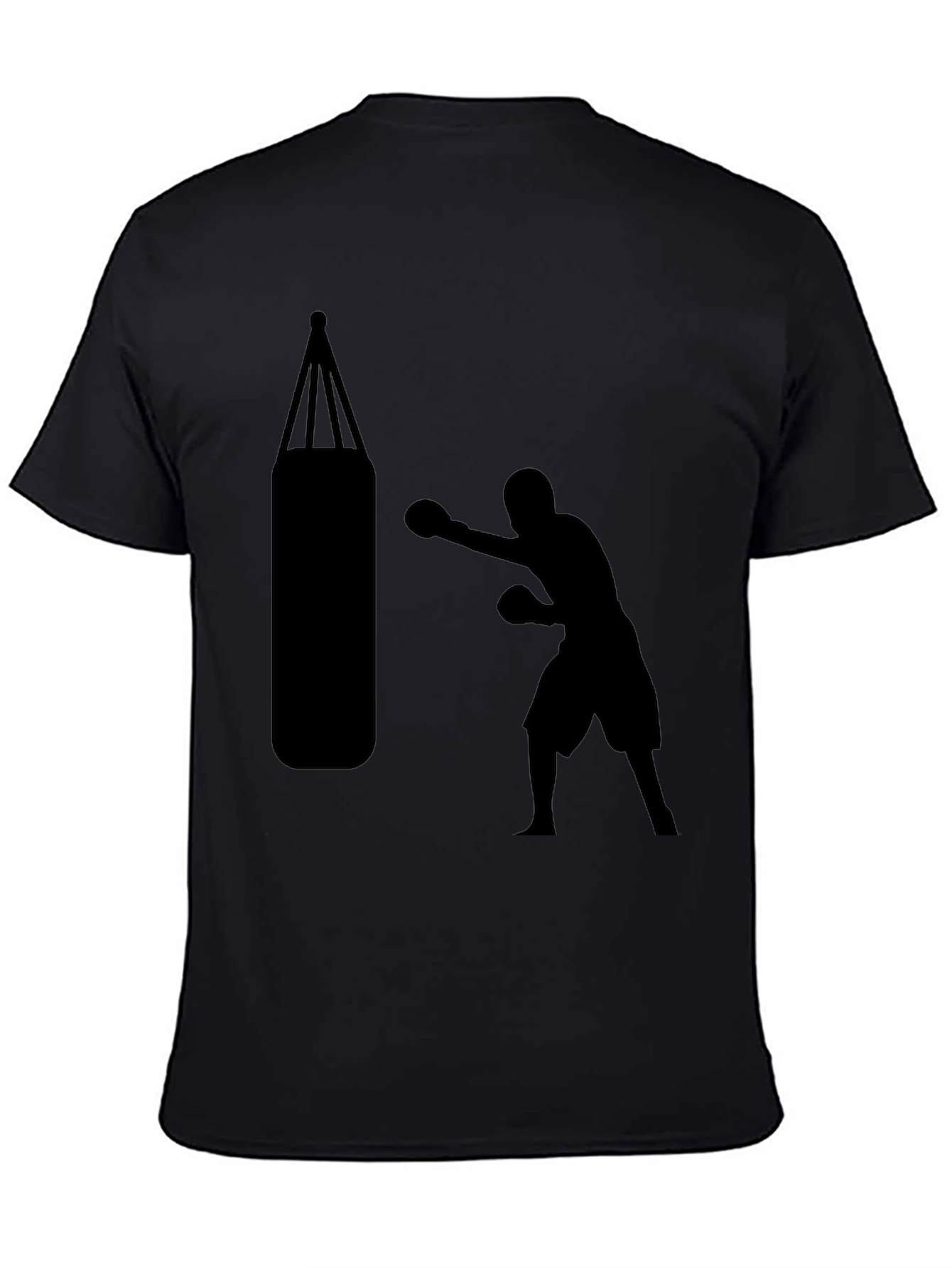 Black Black Boxer T-Shirt view 4