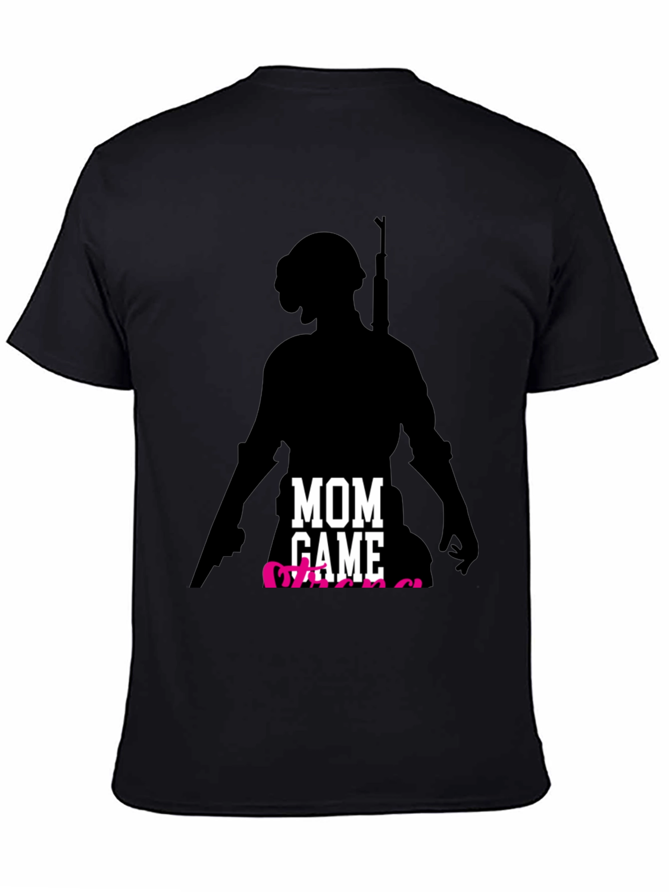 Mom Gamer T-Shirt - Player Silhouette - 4