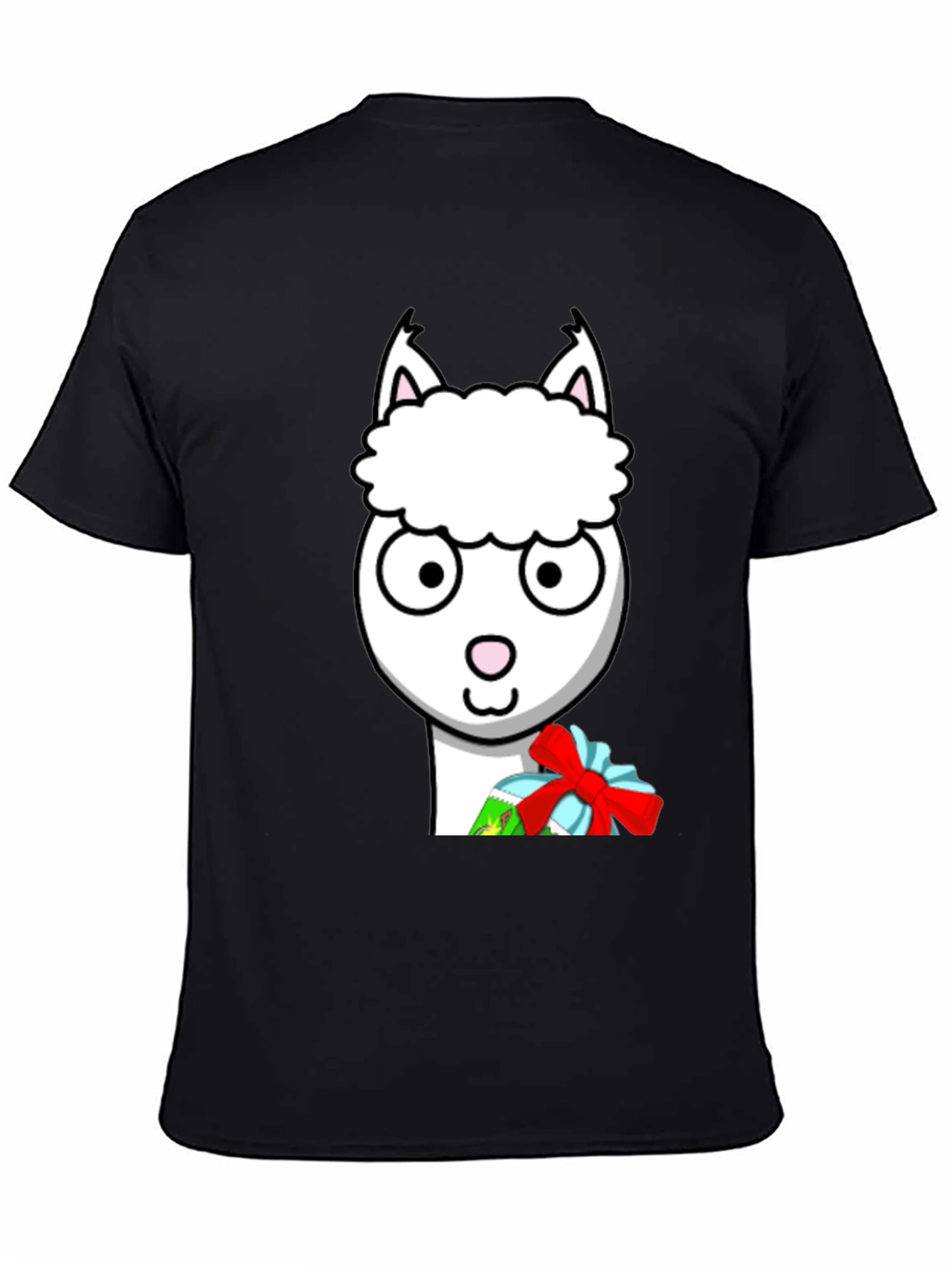 Alpaca Gift Tee - Cute Holiday Shirt - 4