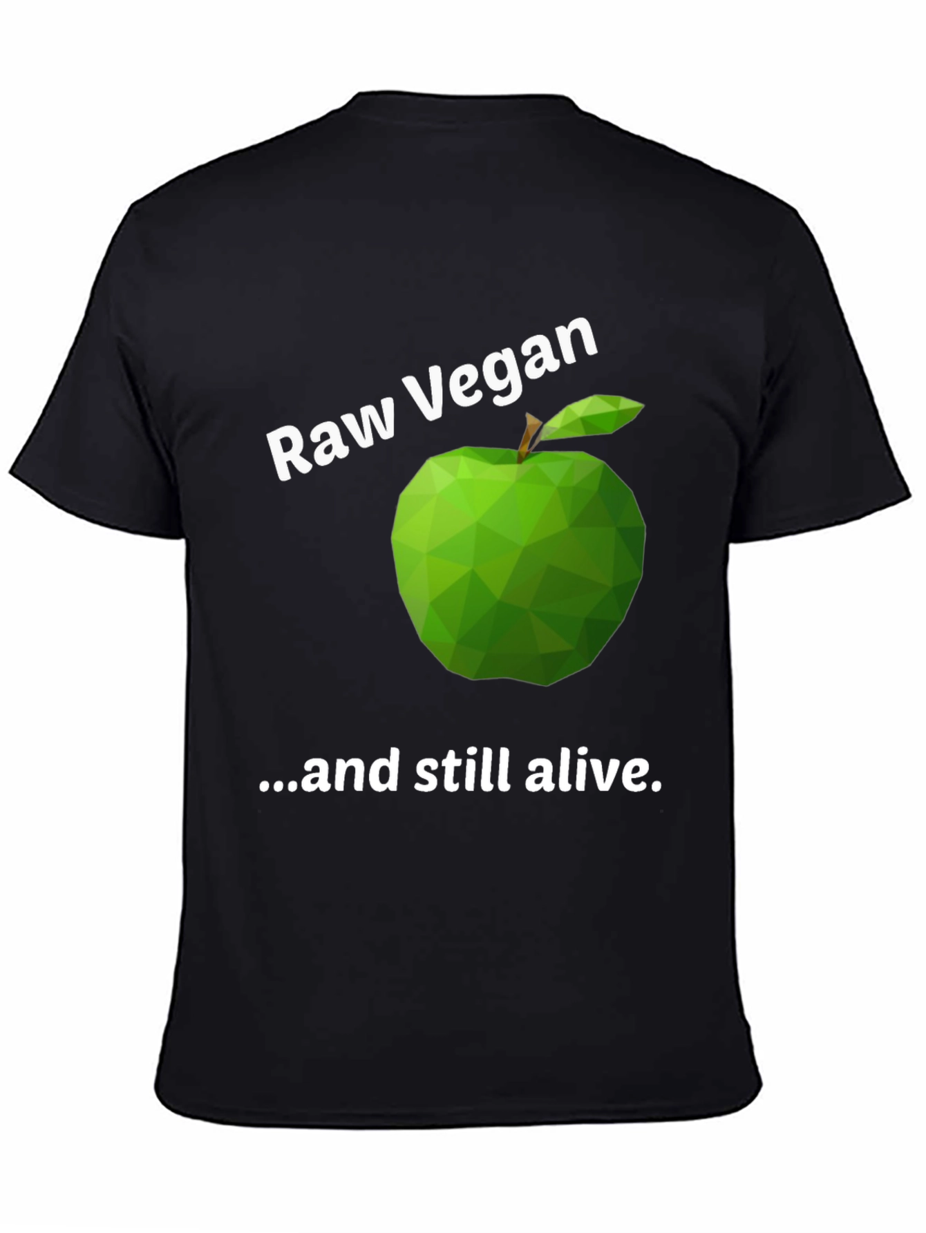 Raw Vegan T-Shirt - Funny Veganism Apparel - 4