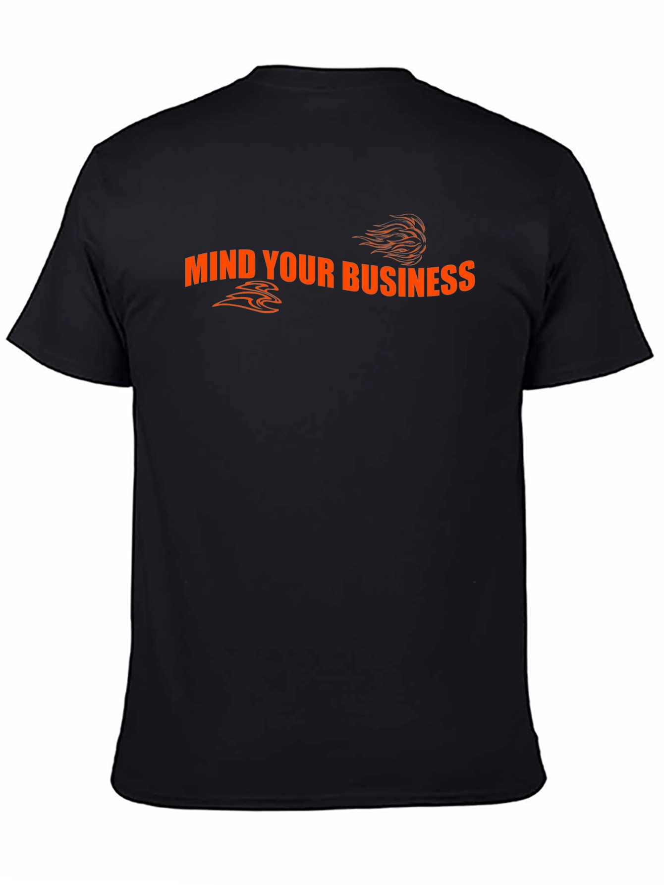 Black Mind Your Business Graphic Tee view 4