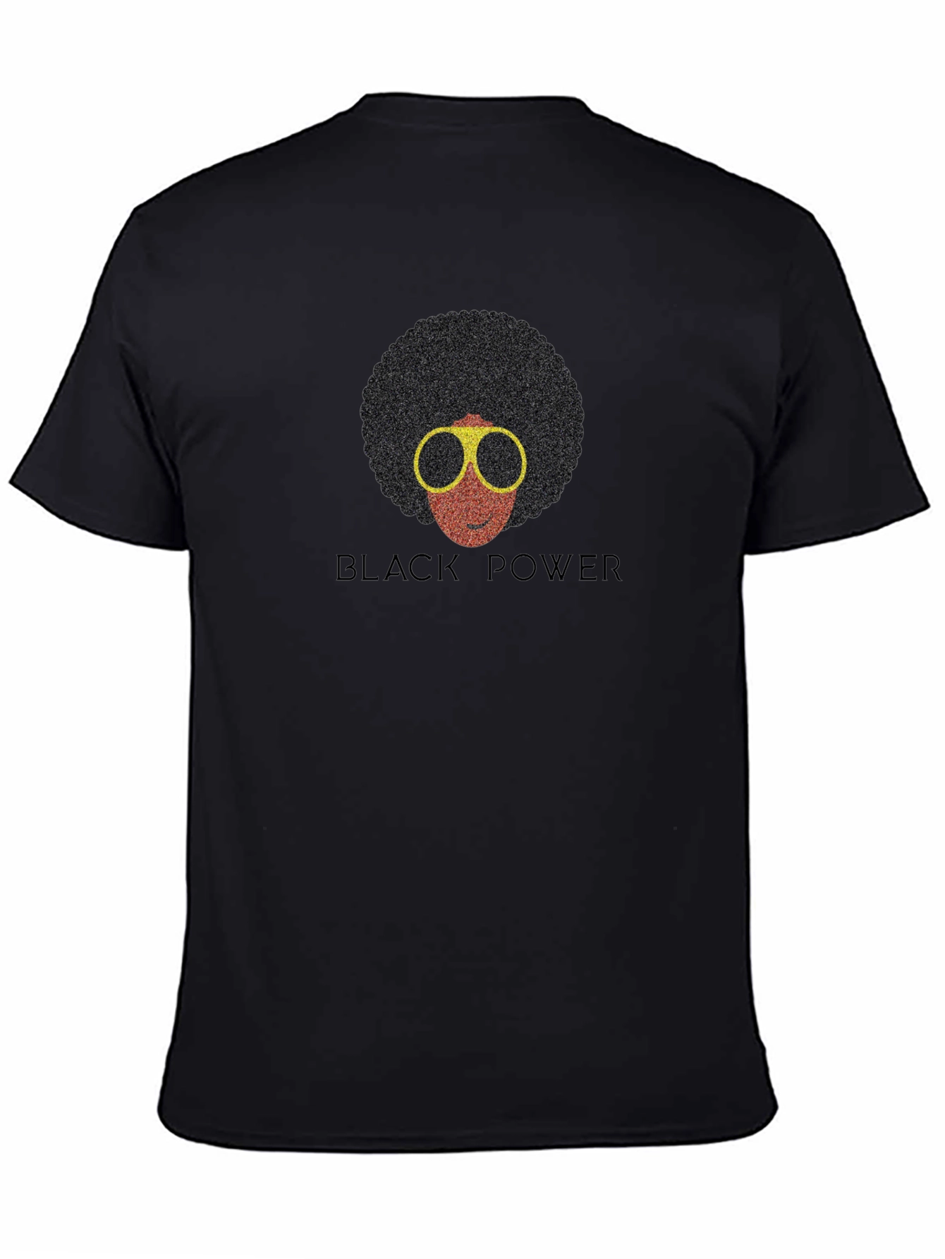 Black Power Afro T-Shirt - Retro Style - 4