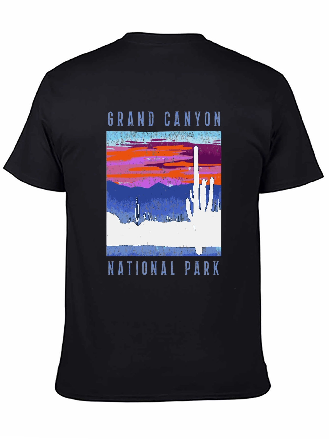 Black Grand Canyon National Park Graphic Tee view 4