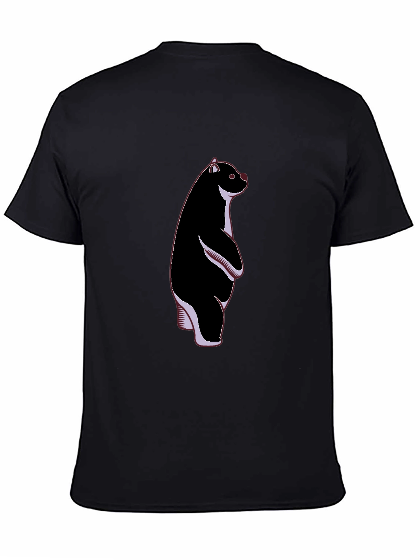 Black Bear Graphic Tee - Stand Out Style view 4