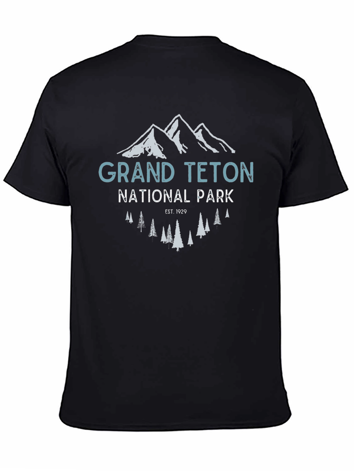 Grand Teton National Park Graphic Tee - Black - 4