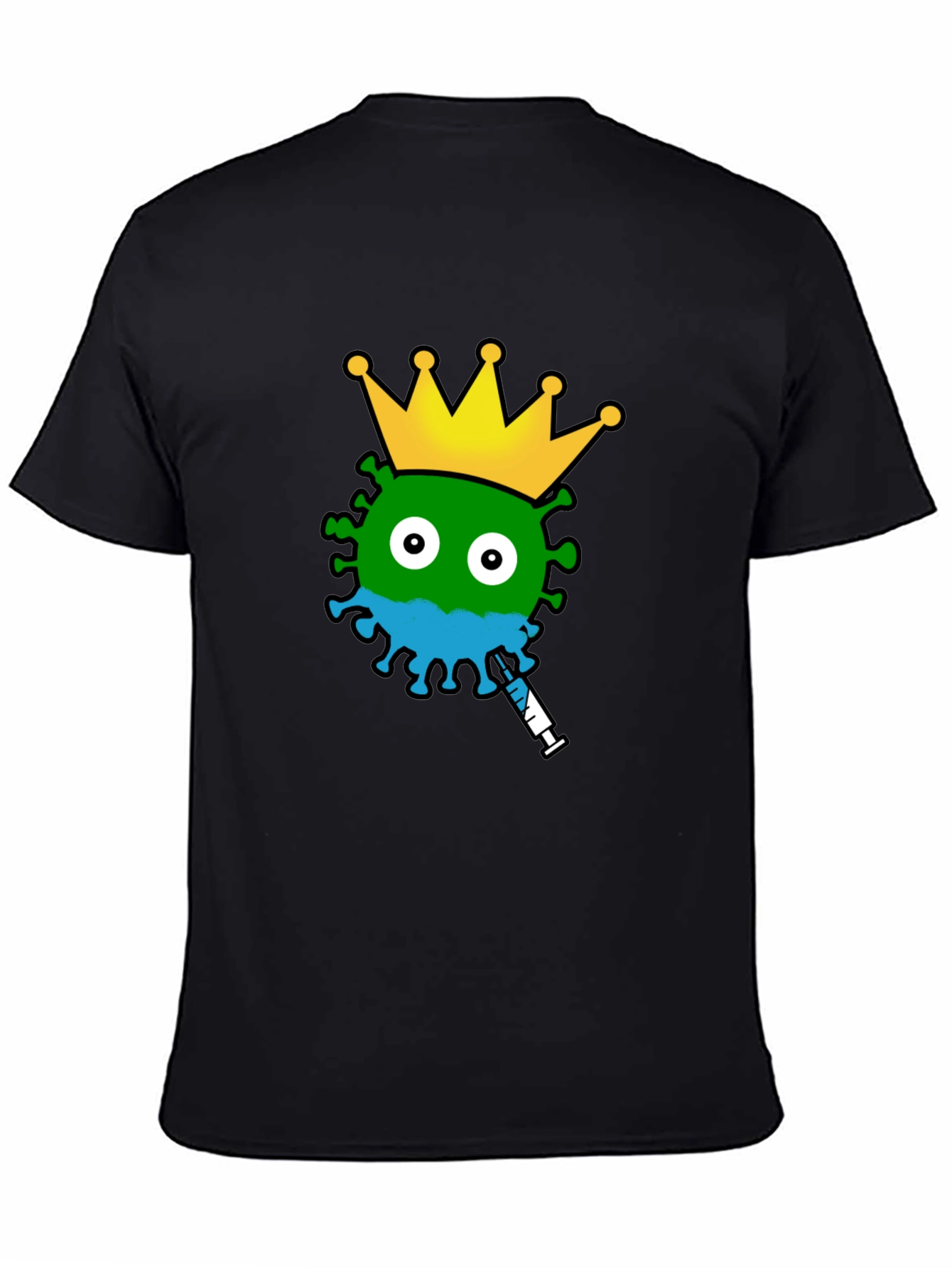Black Corona King T-Shirt view 4
