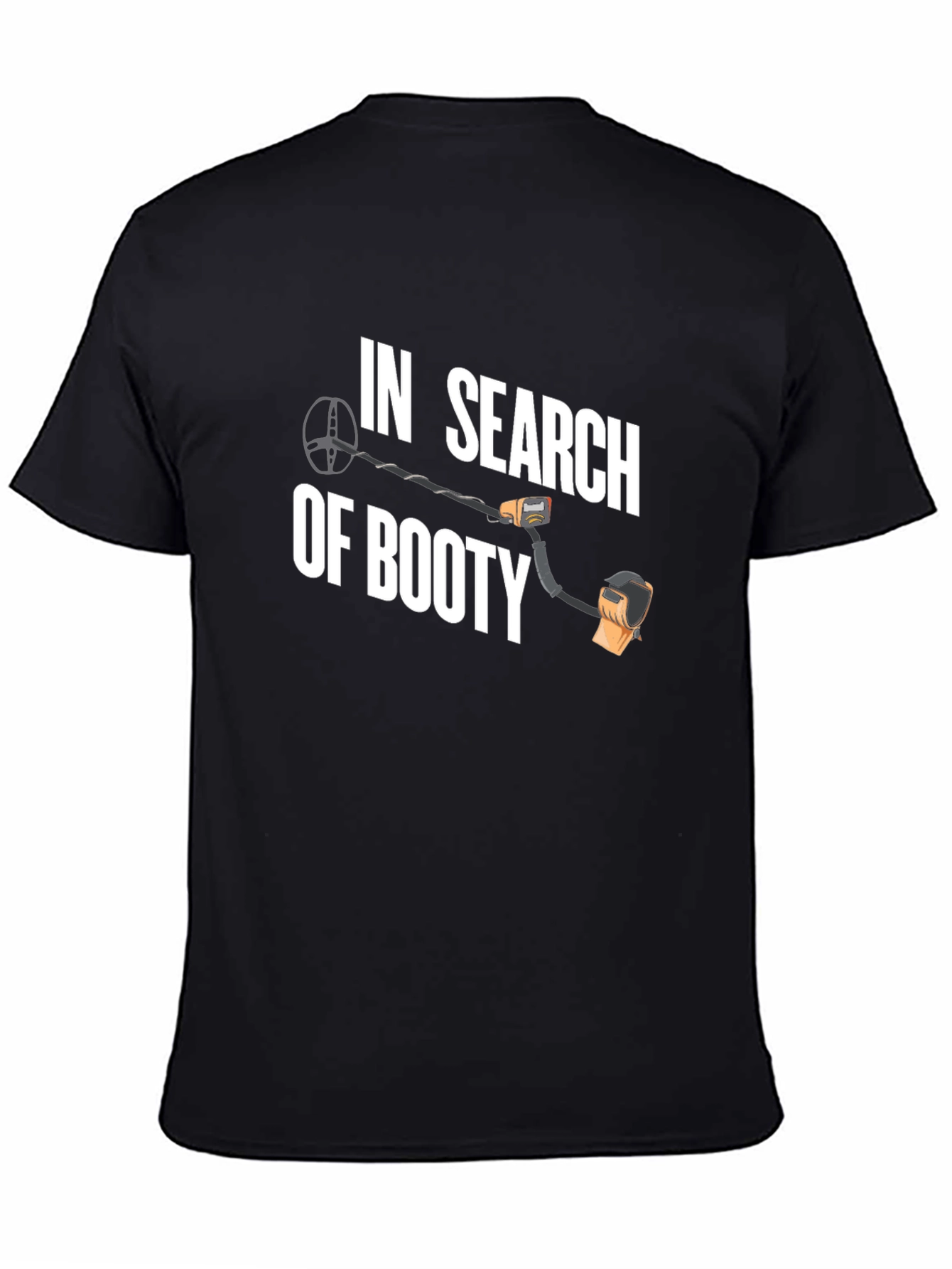 Black In Search of Booty Graphic T-Shirt view 4