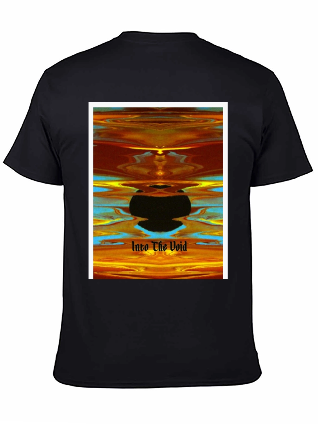 Black Into The Void Graphic Tee view 4