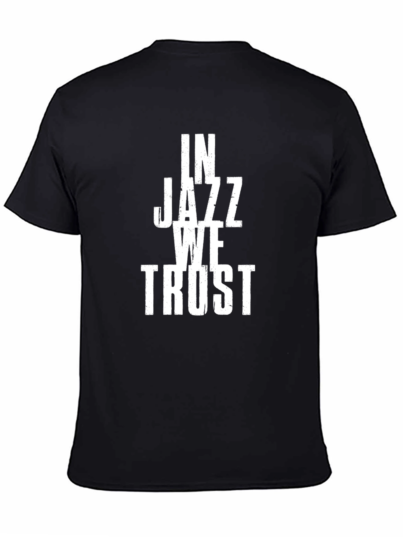 Black In Jazz We Trust Graphic T-Shirt view 4