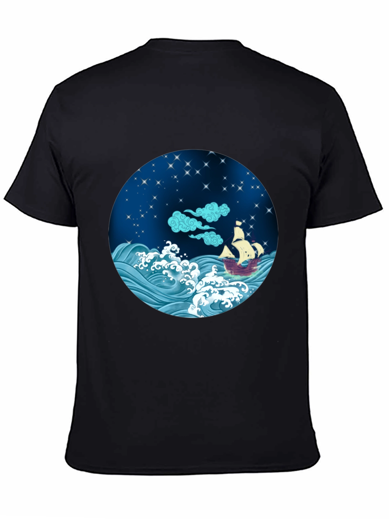 Nautical Night T-Shirt - Sea Adventure Tee - 4