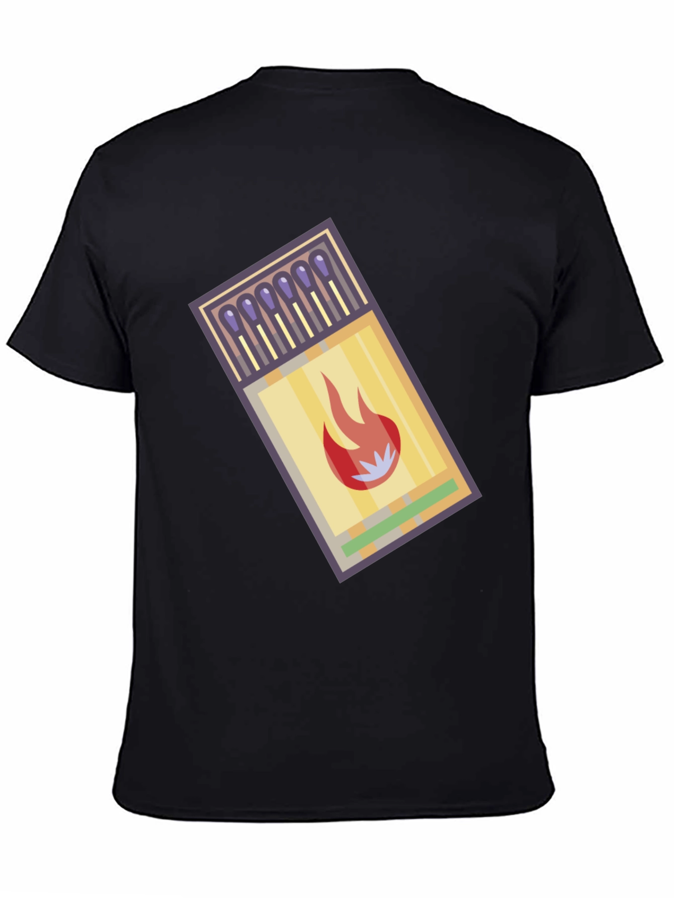 Black Matchbox Graphic T-Shirt - Ignite Your Style view 4