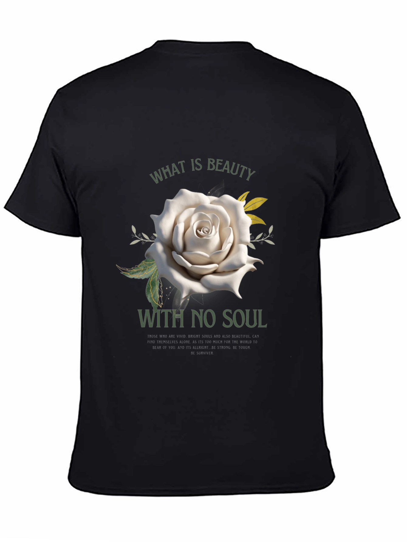 Black Beauty with No Soul Black T-Shirt view 4